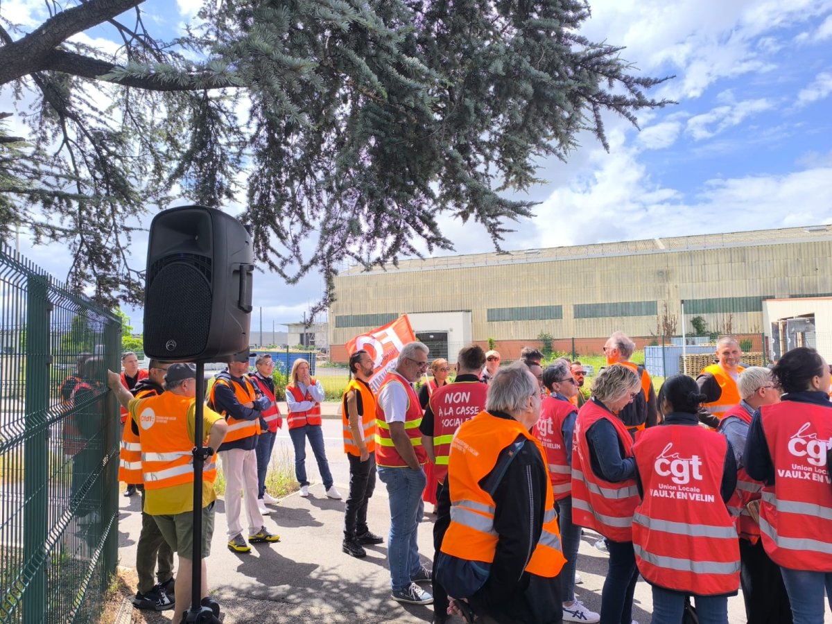 Soutien aux salariés de Vantive